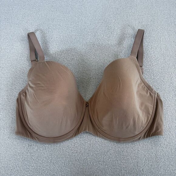 NATORI T Shirt‎ Bra 40DDD Chic Comfort Full-Figure Contour 736096 Nude - Picture 1 of 7